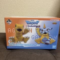 一番くじ デジモン C賞 アグモン＆ガブモン セットフィギュアのサムネイル
