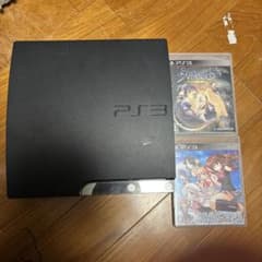 PlayStation 3 本体 PS3 ブラック　ソフト付きのサムネイル