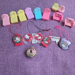 サンリオ ミニチュア家具 マスコット まとめ売りのサムネイル