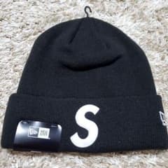 Supreme New Era S Logo Beanie Blackのサムネイル