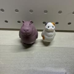 虚無。動物 フィギュア ガチャ 2点 カバ 猫のサムネイル