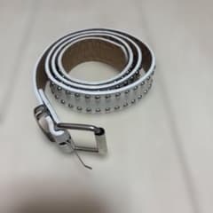 ホワイト スタッズ ベルトのサムネイル