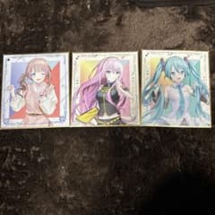 初音ミク 巡音ルカ 望月穂波 プロセカ ローソンくじ 色紙のサムネイル