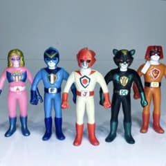 ポピー ソフビ バトルフィーバーJ 5体セット ポピー ソフビ バトルフィーバーJ 5体セット - メルカリ