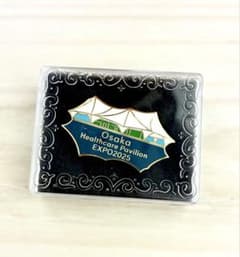 大阪ヘルスケアパビリオン ピンバッジ (非売品-大阪関西万博) - メルカリ