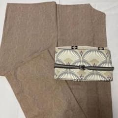 イクス バティックジャガード デニム着物 綿単衣 IKS 大塚呉服店ストレッチのサムネイル
