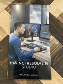davinci resolve 16 studio 正規品 ダビンチリゾルブのサムネイル