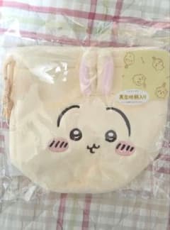 ちいかわ うさぎ 巾着ポーチ 裏生地柄入りのサムネイル