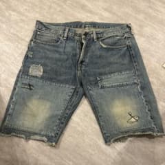 ハーフデニムパンツのサムネイル