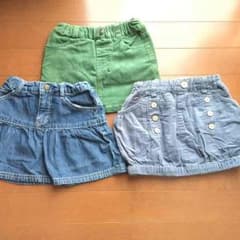 スカート3枚セット 100のサムネイル