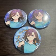 五等分の花嫁 アトレ Anisugar 缶バッジ 中野三玖 3つ - メルカリ