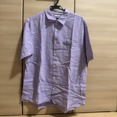 パープル 半袖シャツ XLのサムネイル