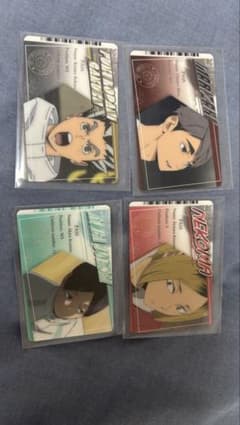 ハイキュー!! 文房具カフェ パス風カード 孤爪研磨 国見英 宮治 木兎光太郎のサムネイル
