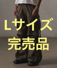 GRANCY ジップデザインカーゴパンツ L 完売品 - メルカリ
