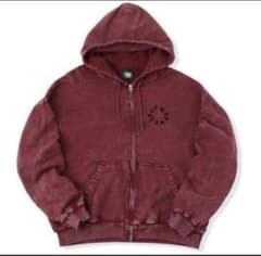 か*る様 That'slife ザッツライフ ワインレッド ダブルジップパーカーのサムネイル