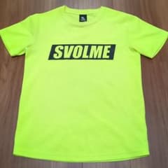 SVOLME プラクティスシャツ 蛍光イエロー　キッズ　子供用