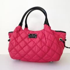【極美品】kate spade トートバッグ キルティング ナイロン マザーズ 極美品】kate spade トートバッグ キルティング ナイロン マザーズ