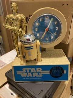 スターウォーズ 置き時計 当時物 R2-D2 C-3PO ヴィンテージのサムネイル