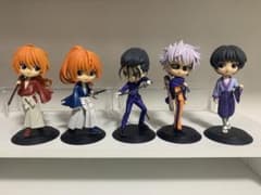 q posket るろうに剣心 5体セット まとめ売りのサムネイル