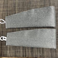 ニトリ カーテンタッセル 2本セット グレーのサムネイル