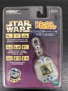 희소 미개봉 스타 워즈 R2-D2 기가 친구 휴대 육성 게임 하즈브로