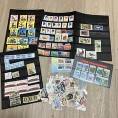 外国切手 コレクション まとめ売り - メルカリ