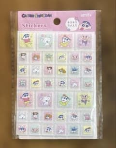 [Brand New, Unopened] Crayon Shin-chan Tile Stickers with Glitter