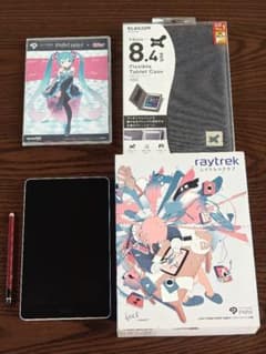 限定ミク版クリスタ付】raytrektab RT08WT お絵描きセット - メルカリ