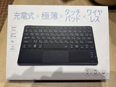 Bluetooth ワイヤレスキーボード タッチパッド付きのサムネイル