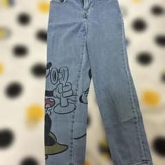 Levi's ミニーマウス プリント デニムパンツ