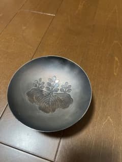 silver刻印 銀製 盃 五三桐紋 刻印あり 金属工芸品 内閣総理大臣刻印