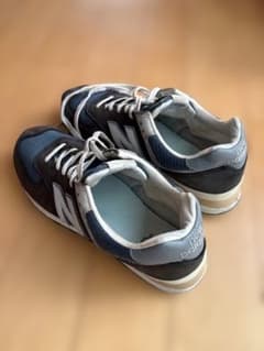 New Balance スニーカー ネイビー グレーのサムネイル