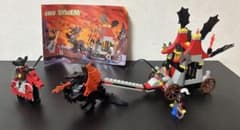 LEGO レゴ　ブラックドラゴンカート　お城シリーズ　6047 箱無し　取説有りのサムネイル