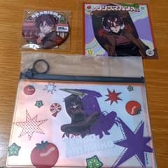 カリスマ　カリスマガンボ　オンラインくじ　天堂天彦　缶バッジ　ポーチ　ブロマイド