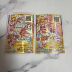 ♡アイカツ！♡マーメイドピスケスコーデ♡PRカード♡2枚セットのサムネイル