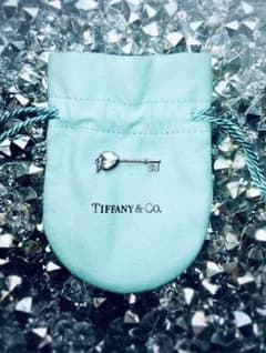 Tiffany & Co. ハートキーチャーム（一粒ダイヤ付き） - メルカリ