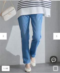 23区 DENIM ボーイフィット パンツ スカイブルー系 36 新品タグ付き