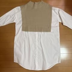 chocol raffine robe ニットベスト付きシャツのサムネイル