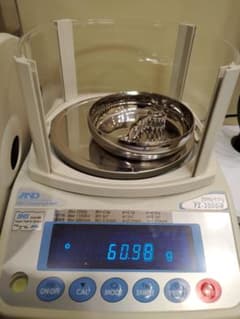 18k、750刻印のホワイトゴールド(WG)ブレスレットのサムネイル