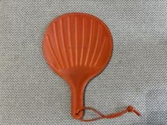 WILDSWANS ワイルドスワンズ　ノベルティ　オレンジレザーうちわ m61308828513_1.jpg?1757214181