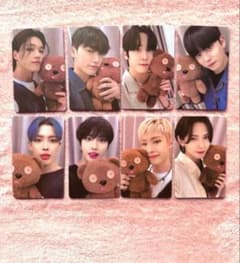 ATEEZ OUTLOW 熊バージョン トレカ8枚セット WITHMUU - メルカリ