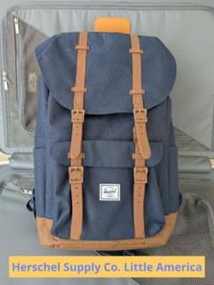 ​【極美品】ハーシェル サプライ リトルアメリカ リュック ネイビー 30L 極美品】ハーシェル サプライ リトルアメリカ リュック ネイビー 30L