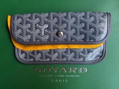 黄色袋付き　GOYARD ゴヤール バッグ付属ポーチ グレー 正規品