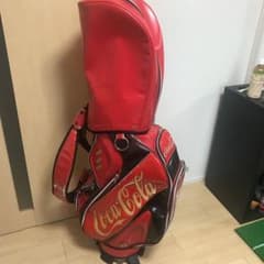 キャディバッグ　CocaColaデザイン（赤）のサムネイル