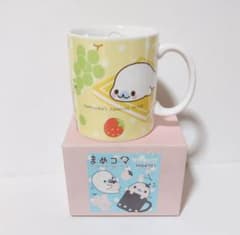 まめゴマ マグカップ 未使用品 箱あり フルーツ柄のサムネイル
