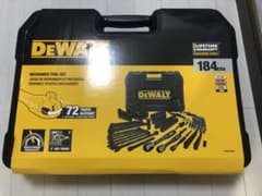 DEWALT デウォルト　メカニックツールセット　184PCのサムネイル