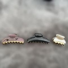 acca ヘアクリップ 3点セット　ジャンク品のサムネイル