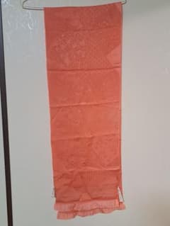 帯揚げ 橙色 和装小物のサムネイル