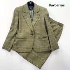 極美品✨バーバリー カシミヤ混 セットアップ グレンチェック スカート