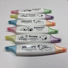 SNOOPY 多色蛍光ペン 6本セットのサムネイル
